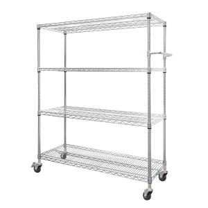 Heavy Duty Storage Shelving With Handle And Castors
