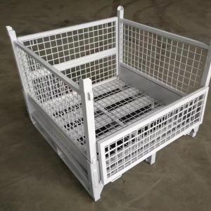 Industrial mesh pallet cage gitterbox wire container stillage