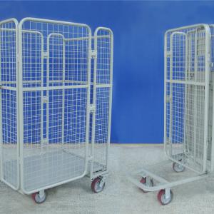 Wire mesh trolley cage roll cage trolley
