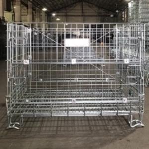 Hyper cage wire mesh container mesh cage stillage pallet mesh
