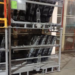 Automotive Parts Handled Cart Substrate Plastic Skeleton Pallet Transport Rack