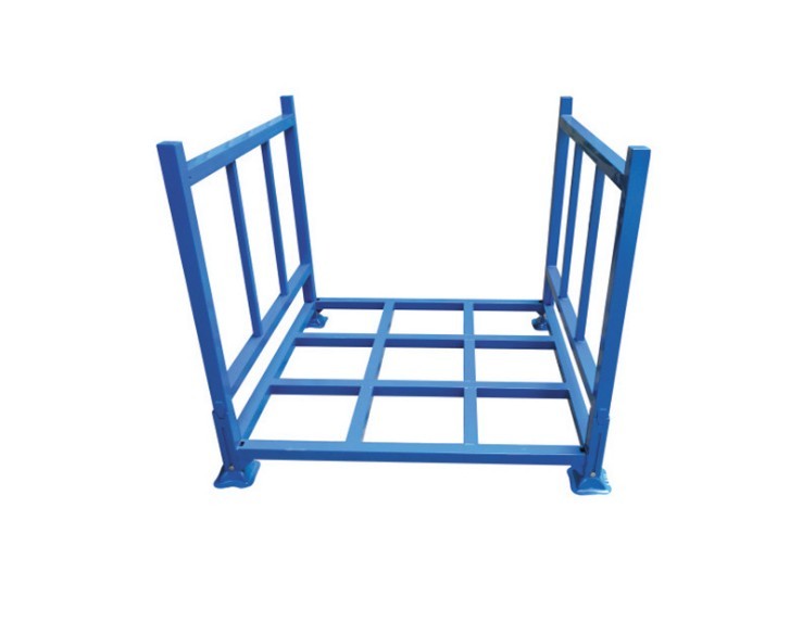 Collapsible Portable Stack Racks With Deck