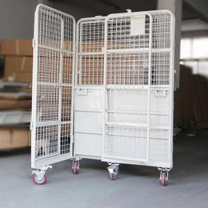 Wire mesh trolley cage roll cage trolley logisitc cage