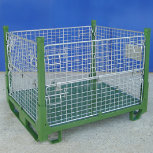 Pallet mesh container wire container cage stillage