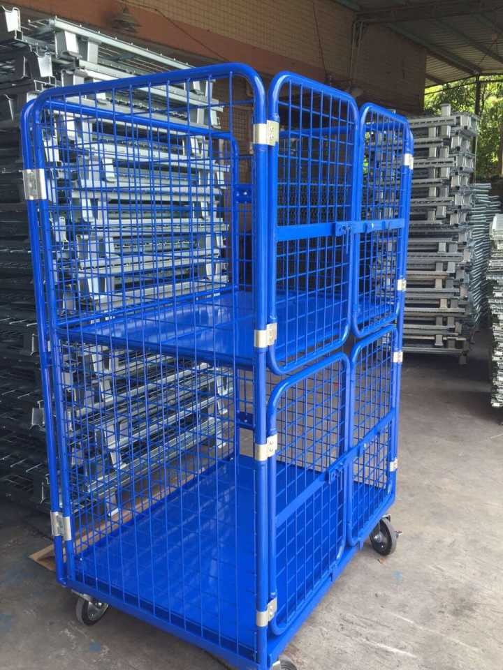 Wire mesh trolley cage Roll Cage Trolley