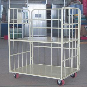 Wire mesh trolley cage roll cage trolley logisitc cage